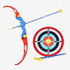 Amitasha Plastic Archery Bow and Arrow